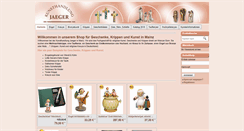 Desktop Screenshot of kunsthandlung-jaeger.com