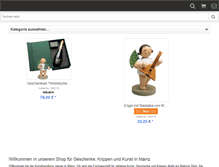 Tablet Screenshot of kunsthandlung-jaeger.com